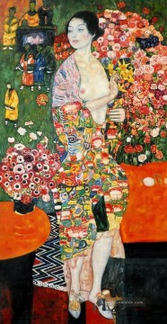Gustave Klimt Werke - Die Tänzerin 1916 Symbolik Gustav Klimt